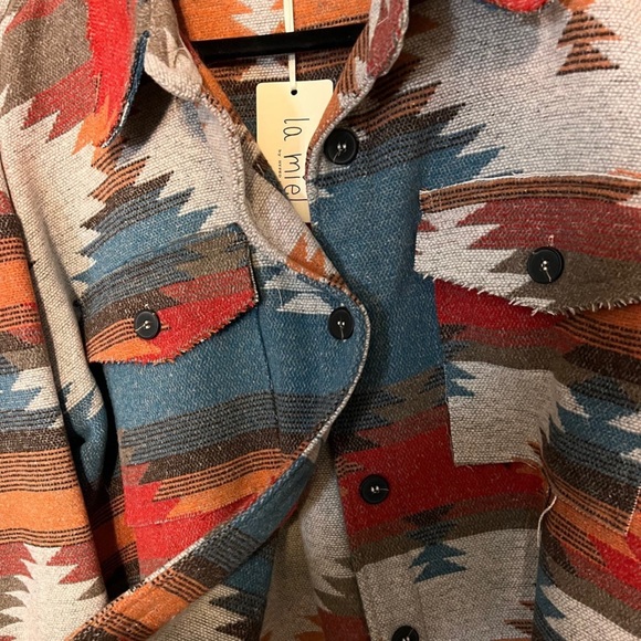 Multicolor Shacket - Picture 4 of 7